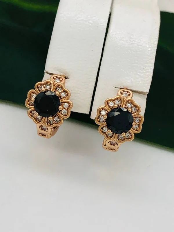 Сережки, Xuping з медичного золота позолота 18к F20963
