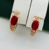 Сережки, Xuping з медичного золота позолота 18к I21015