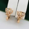 Сережки, Xuping з медичного золота позолота 18к P 21219