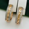 Сережки, Xuping з медичного золота позолота 18к J 21174