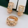 Сережки, Xuping з медичного золота позолота 18к Е 21453