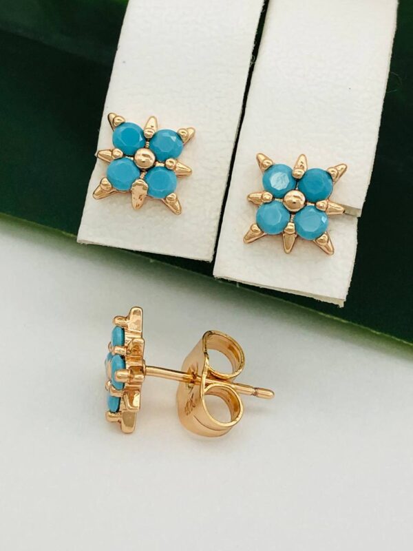 Сережки "Цвяшки" Xuping з медичного золота J 21216