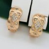 Сережки, Xuping з медичного золота позолота 18к Е 21453