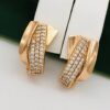 Сережки, Xuping з медичного золота позолота 18к P 21275