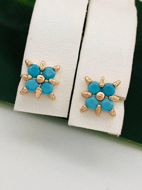 Сережки "Цвяшки" Xuping з медичного золота J 21216