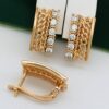 Сережки, Xuping з медичного золота позолота 18к P 21273