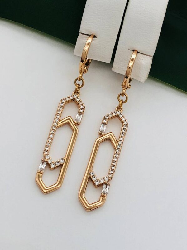 Сережки "Підвіски" Xuping з медичного золота J 21180