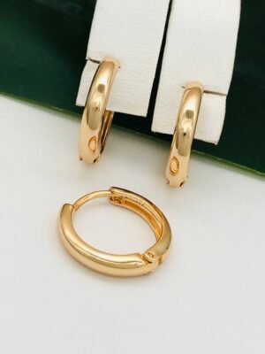Сережки, Xuping з медичного золота позолота 18к Е 21477