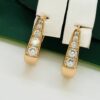 Сережки, Xuping з медичного золота позолота 18к R 21576