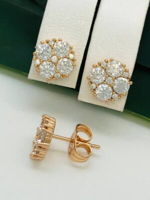 Сережки, Xuping з медичного золота позолота 18к P 21608