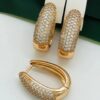 Сережки, Xuping з медичного золота позолота 18к R 21581