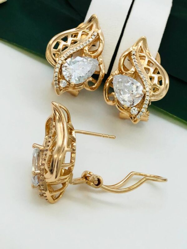 Сережки, Xuping з медичного золота позолота 18к P 21595
