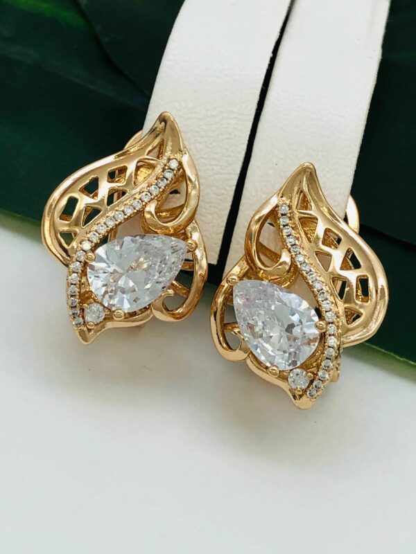 Сережки, Xuping з медичного золота позолота 18к P 21595