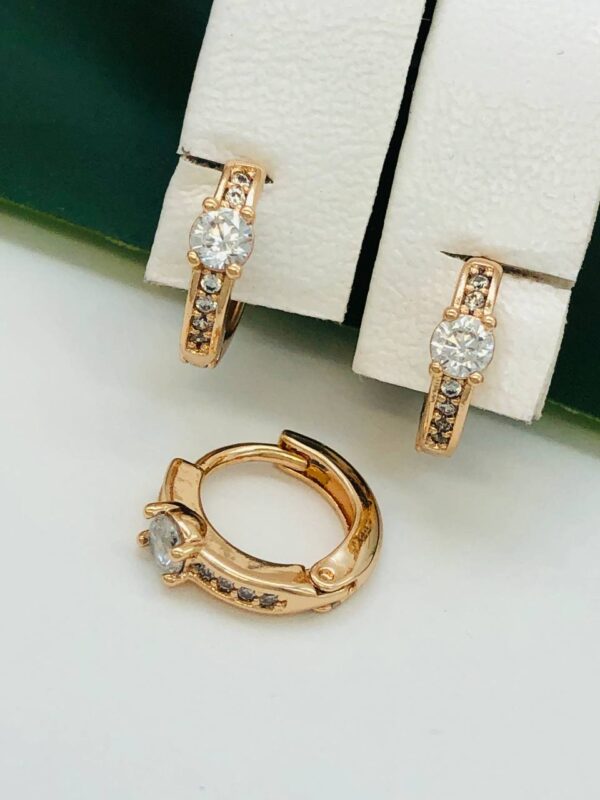Сережки, Xuping з медичного золота позолота 18к S 21559