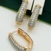 Сережки, Xuping з медичного золота позолота 18к R 21582