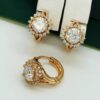 Сережки, Xuping з медичного золота позолота 18к P 21612