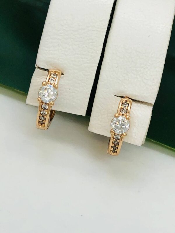 Сережки, Xuping з медичного золота позолота 18к S 21559
