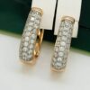 Сережки, Xuping з медичного золота позолота 18к R 21582