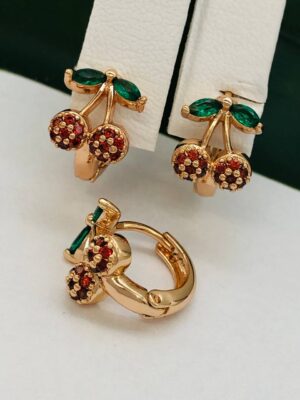 Сережки, Xuping з медичного золота позолота 18к А 21628