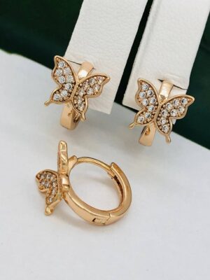 Сережки, Xuping з медичного золота позолота 18к W 21635