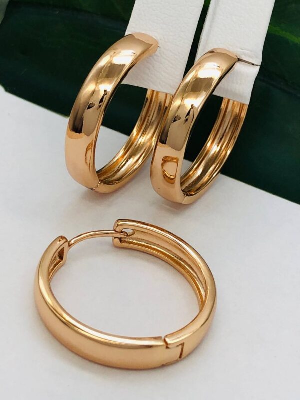 Сережки, Xuping з медичного золота позолота 18к W 21680