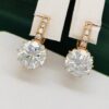 Сережки, Xuping з медичного золота позолота 18к D 21855