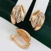 Сережки, Xuping з медичного золота позолота 18к V 22007