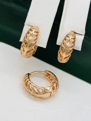 Сережки, Xuping з медичного золота позолота 18к I 22044