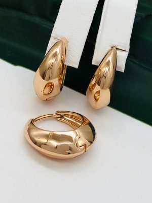 Сережки, Xuping з медичного золота позолота 18к I 22039