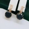 Сережки, Xuping з медичного золота позолота 18к D 21857
