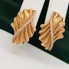 Сережки, Xuping з медичного золота позолота 18к V 22004