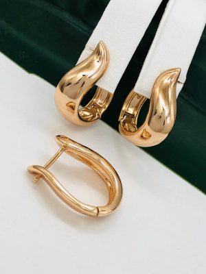 Сережки, Xuping з медичного золота позолота 18к I 22035