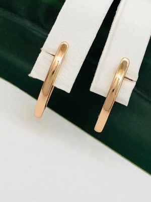 Сережки, Xuping з медичного золота позолота 18к V 22028