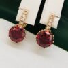 Сережки, Xuping з медичного золота позолота 18к D 21859