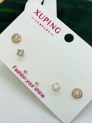 Сережки, Xuping з медичного золота позолота 18к T 21972