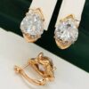 Сережки, Xuping з медичного золота позолота 18к D 21882