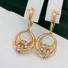 Сережки, Xuping з медичного золота позолота 18к W 22076