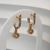 Сережки, Xuping з медичного золота позолота 18к А  22205
