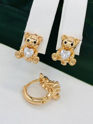 Сережки, Xuping з медичного золота позолота 18к I 22111