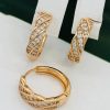 Сережки, Xuping з медичного золота позолота 18к W 22091