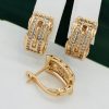 Сережки, Xuping з медичного золота позолота 18к W 22050