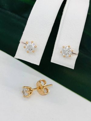Сережки, Xuping з медичного золота позолота 18к I 22129
