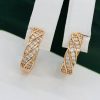 Сережки, Xuping з медичного золота позолота 18к W 22091