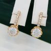 Сережки, Xuping з медичного золота позолота 18к А 22192