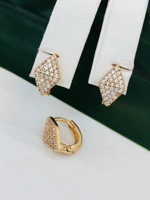 Сережки, Xuping з медичного золота позолота 18к I 22121