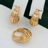 Сережки, Xuping з медичного золота позолота 18к W 22056