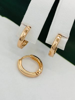 Сережки, Xuping з медичного золота позолота 18к W 22096