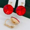 Сережки, Xuping з медичного золота позолота 18к I 11150