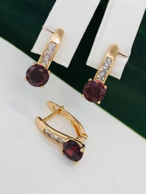 Сережки, Xuping з медичного золота позолота 18к А 22195