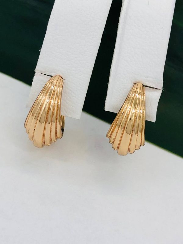 Сережки, Xuping з медичного золота позолота 18к W 22056